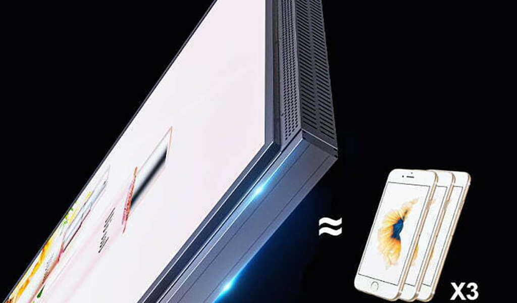 NO Touch Standing VENTU Dual Display IT