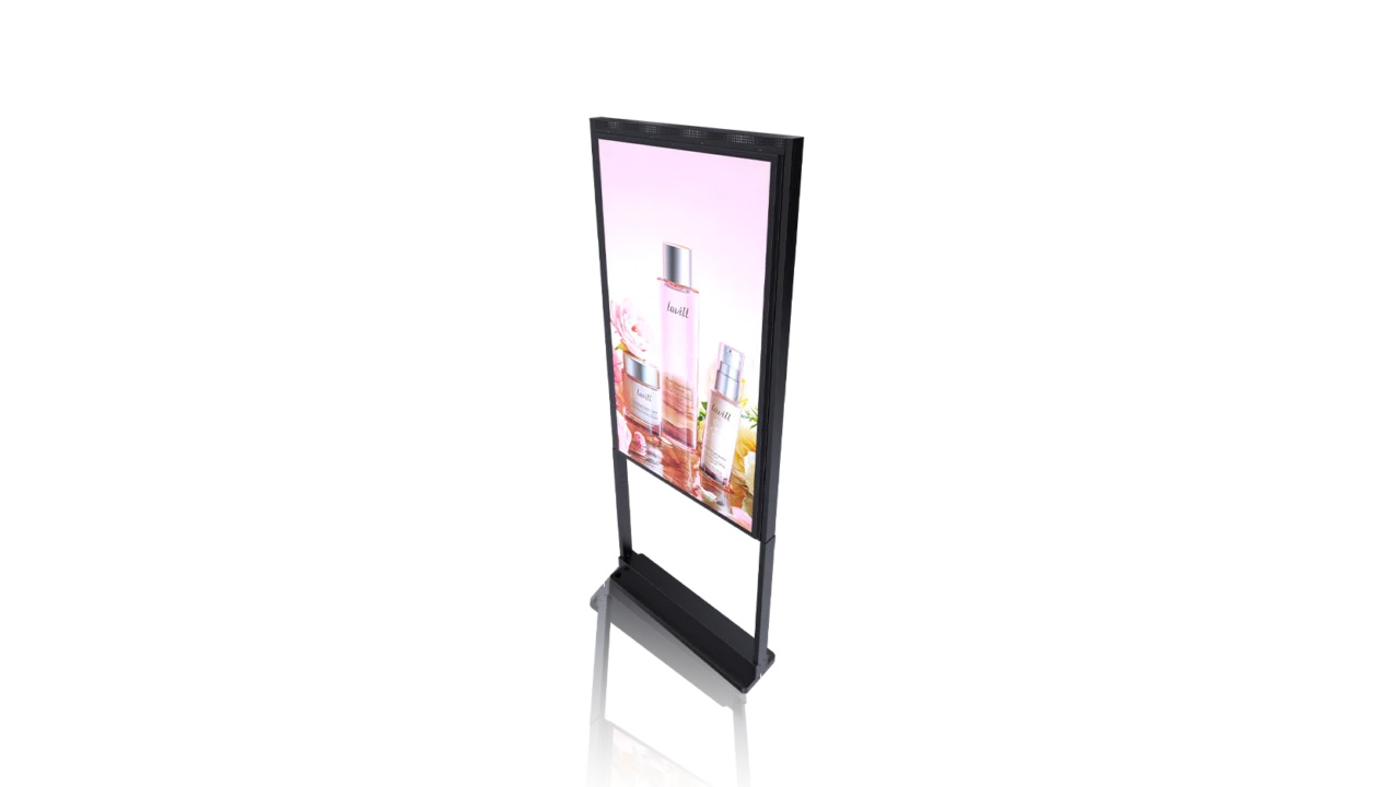 NO Touch Standing VENTU Dual Display IT