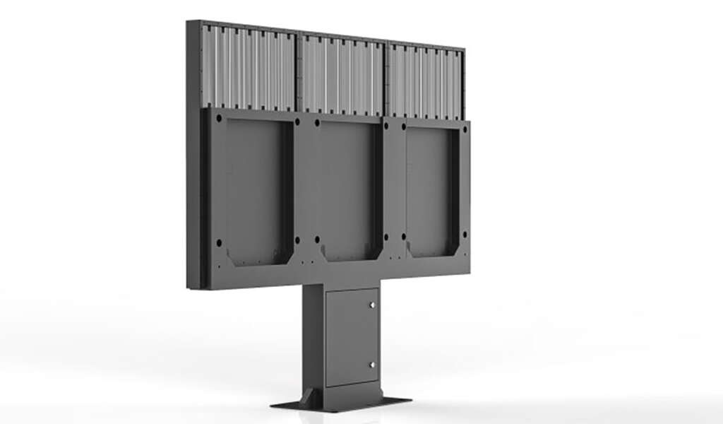 No Touch Digital Menu Board Triple Display DOCAS EN