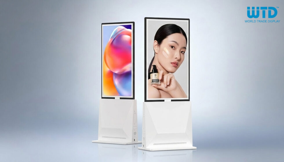 wtd-world-trade-display-indoor-floor-standing-kiosk-joy-double-side-slim-series-1