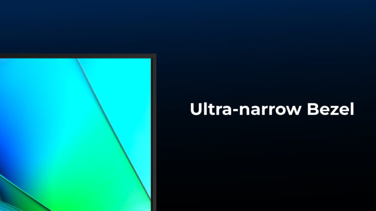 Narrow-bezel design