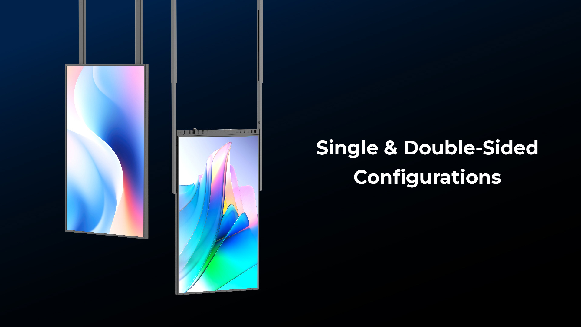 Single-sided and double-sided configurationsAvailable in single-sided or double-sided versions to suit a wide range of commercial applications.