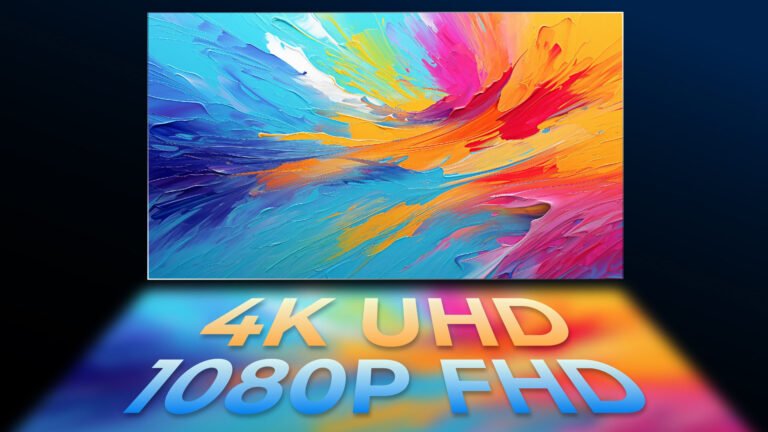 Resolution: Full HD (32" / 43" / 49") / 4K (55" and above)