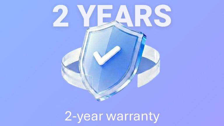 2 year warranty