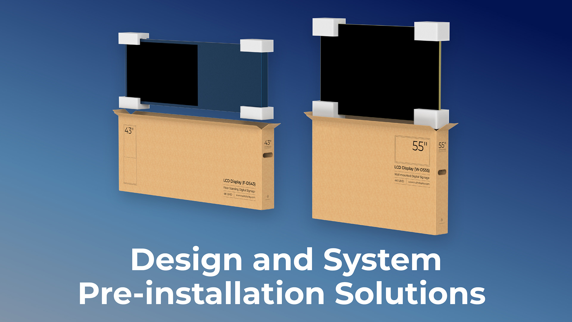Integrated solutions: design, branding, and system pre-installation