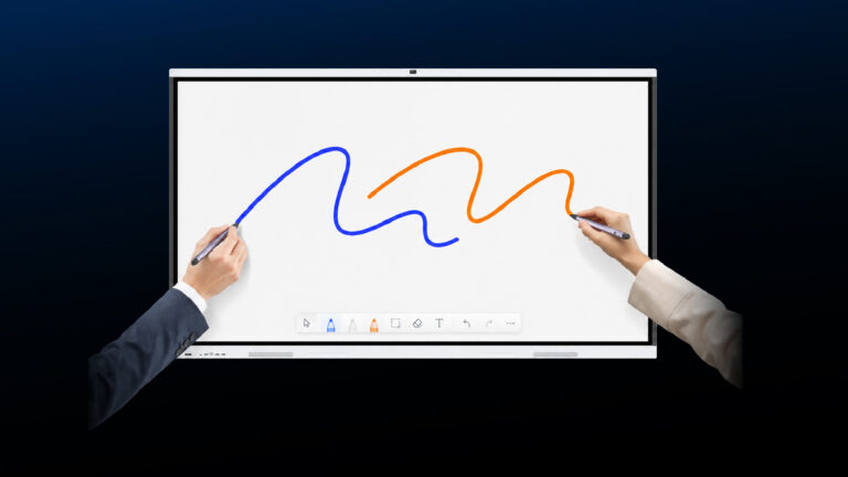 2-High-precision-IR-touch-with-multi-user-collaboration