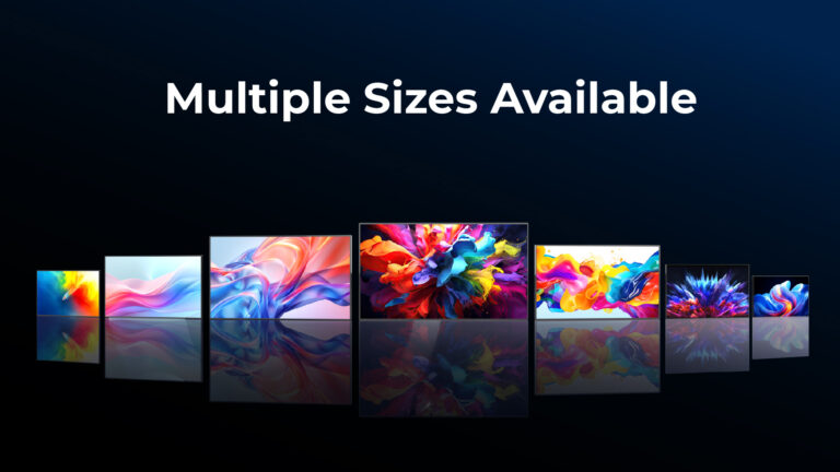 Multiple sizes available for various installan scenario