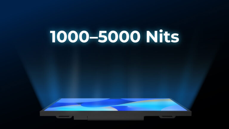 Luminosità: 1000–5000 nits