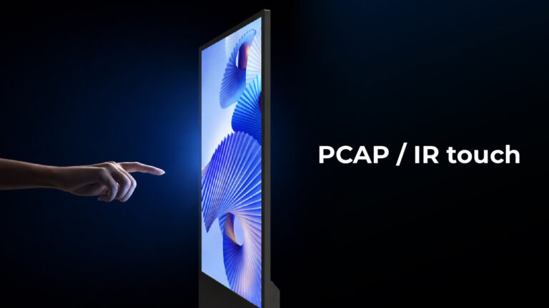 Opzioni PCAP / IR touch