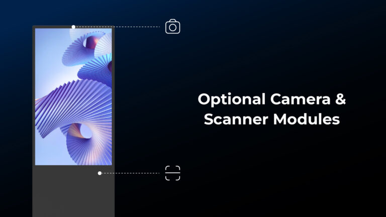 Moduli opzionali: fotocamera e scanner